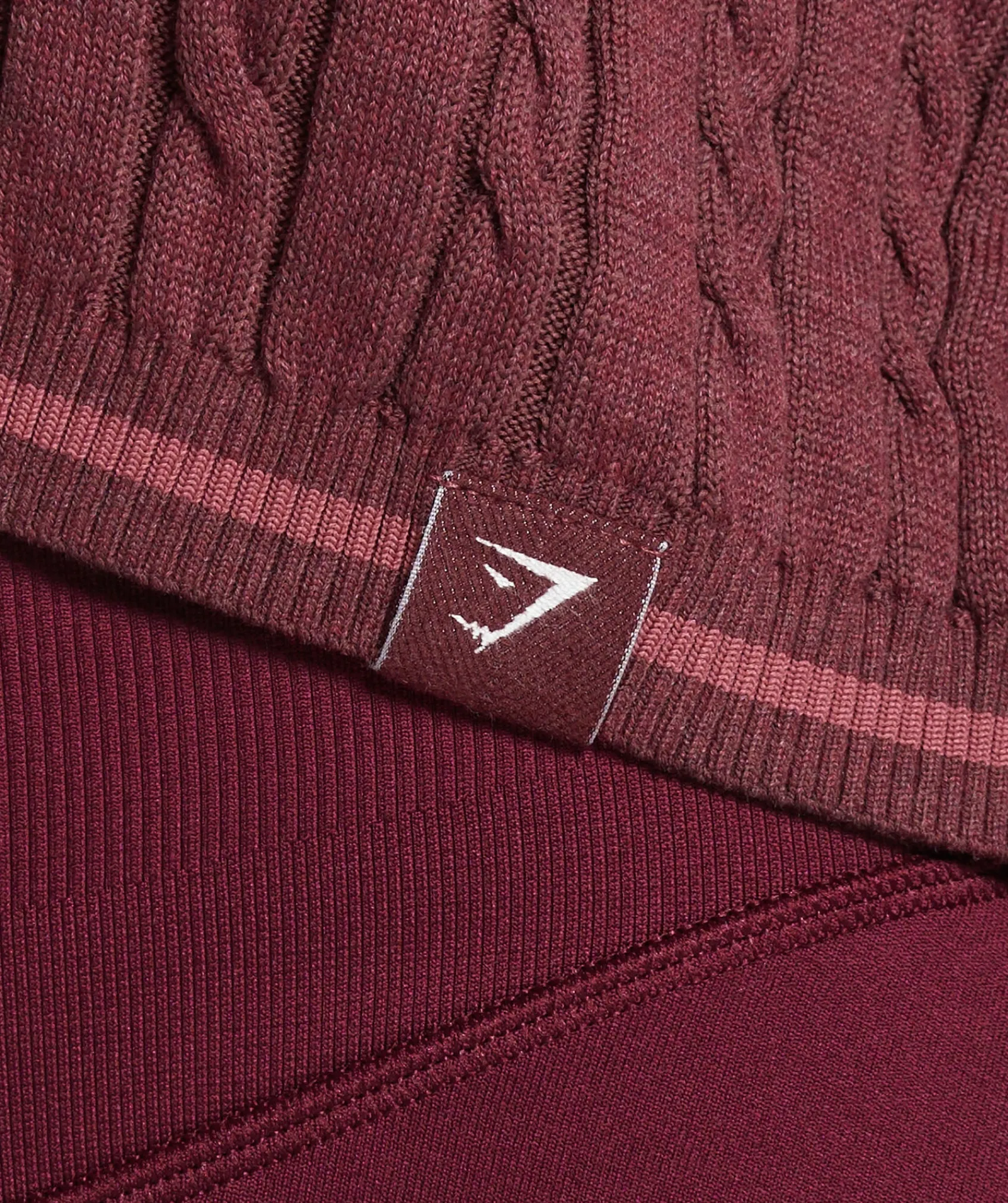 DAMES Gymshark Hoodies & Truien*Rest Day Cable Knit Pullover