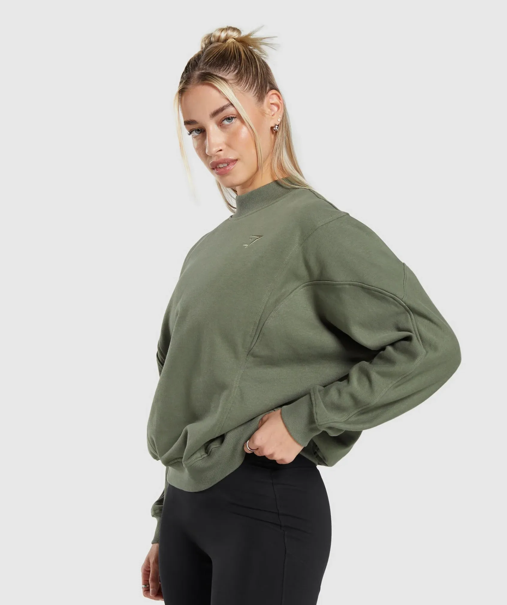 DAMES Gymshark Bedekkende Sportkleding|Hoodies & Truien*Rest Day Cotton Contour Pullover