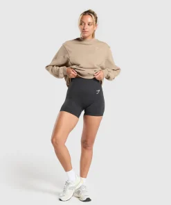 DAMES Gymshark Hoodies & Truien*Rest Day Cotton Contour Pullover