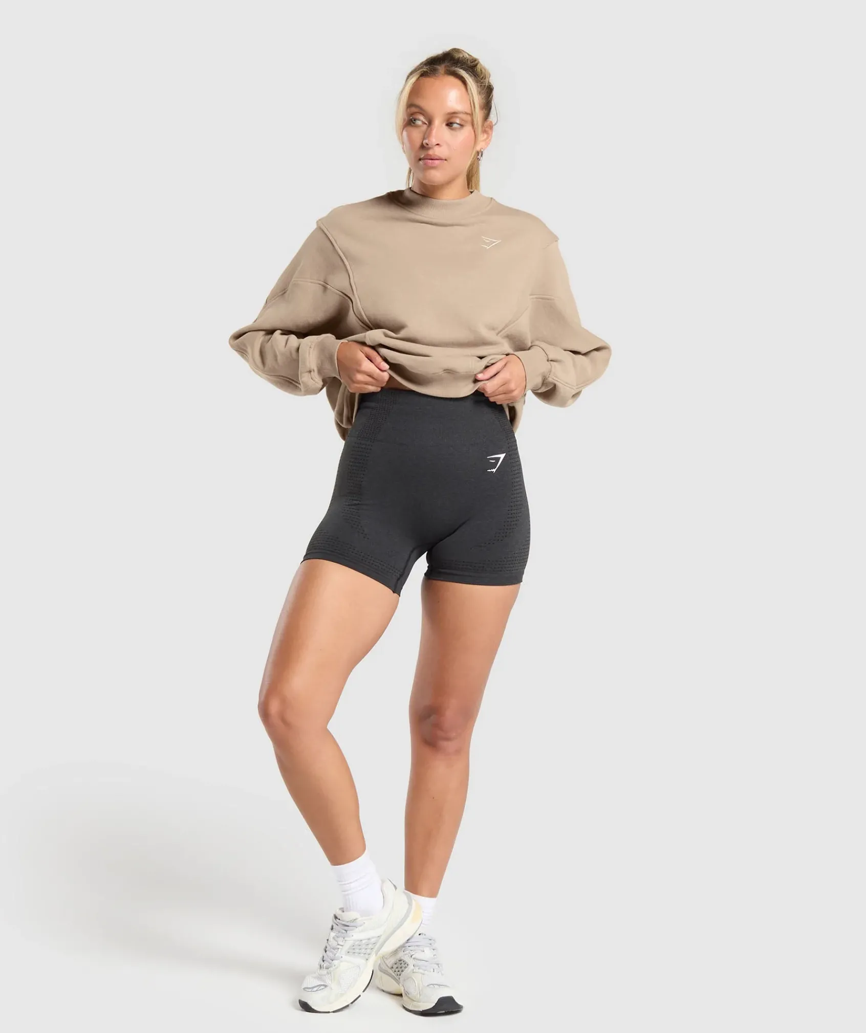 DAMES Gymshark Hoodies & Truien*Rest Day Cotton Contour Pullover