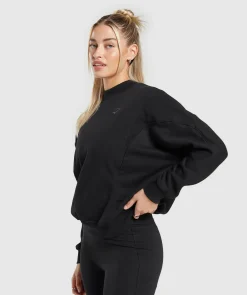 DAMES Gymshark Bedekkende Sportkleding|Hoodies & Truien*Rest Day Cotton Contour Pullover