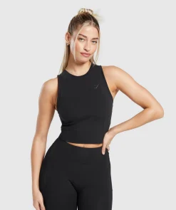 DAMES Gymshark Croptops|Tanktops*Rest Day Cotton Contour Tank