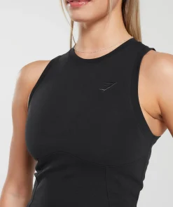 DAMES Gymshark Croptops|Tanktops*Rest Day Cotton Contour Tank