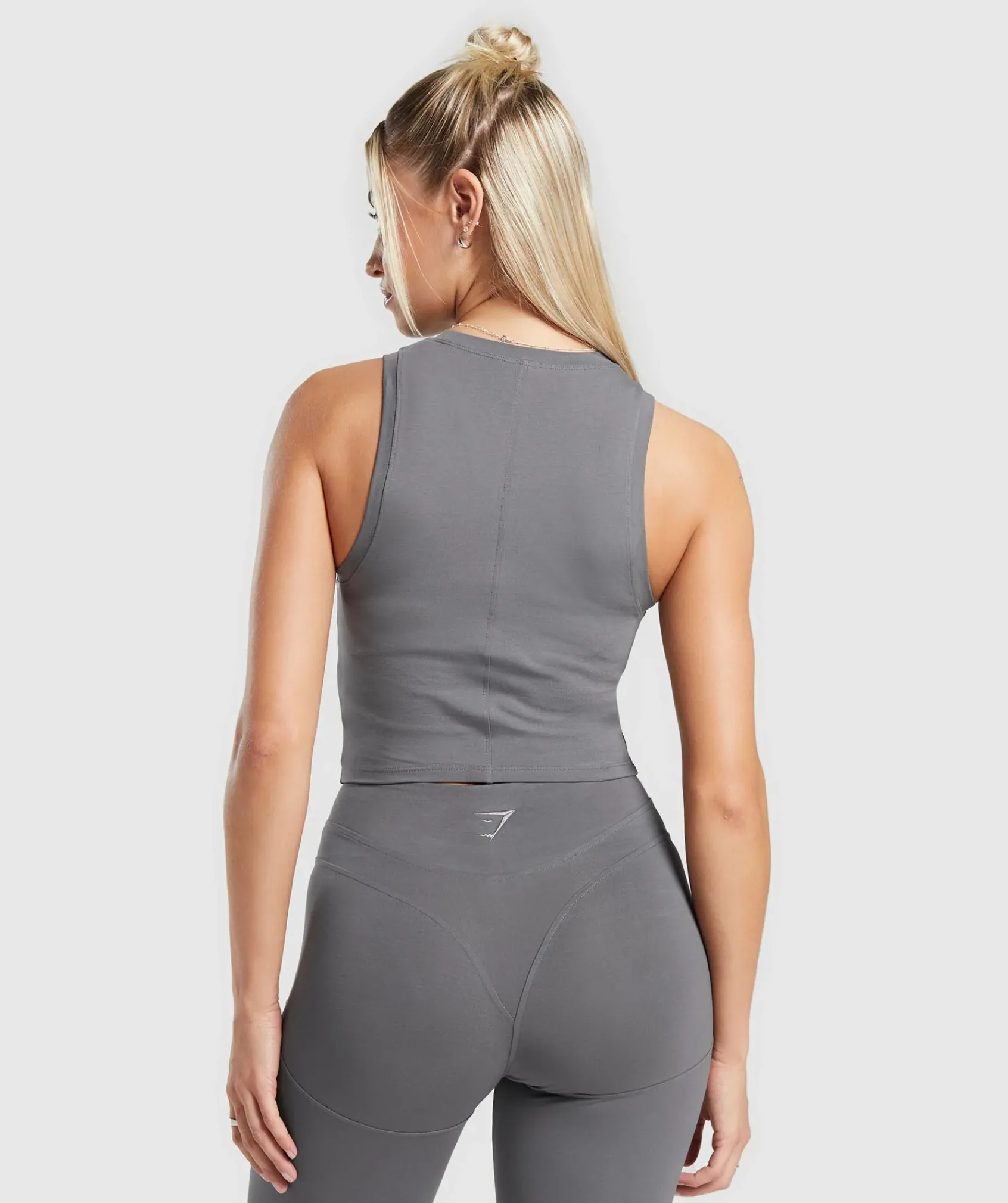 DAMES Gymshark Croptops|Tanktops*Rest Day Cotton Contour Tank