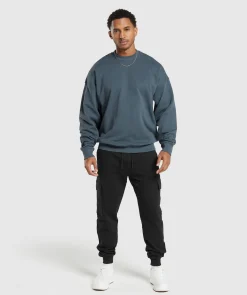 Heren Gymshark Hoodies & Truien*Rest Day Essential Crew