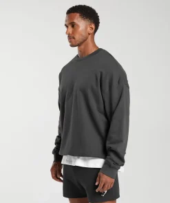 Heren Gymshark Hoodies & Truien*Rest Day Essential Crew
