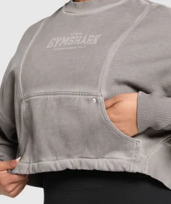 DAMES Gymshark Hoodies & Truien*Rest Day Heavyweight Sweatshirt
