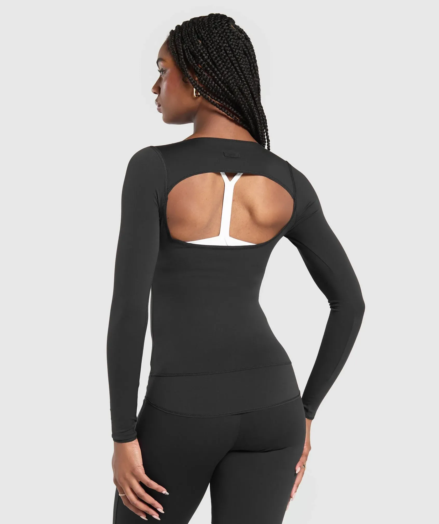DAMES Gymshark T-shirts*Rest Day Luxe Long Sleeve Top