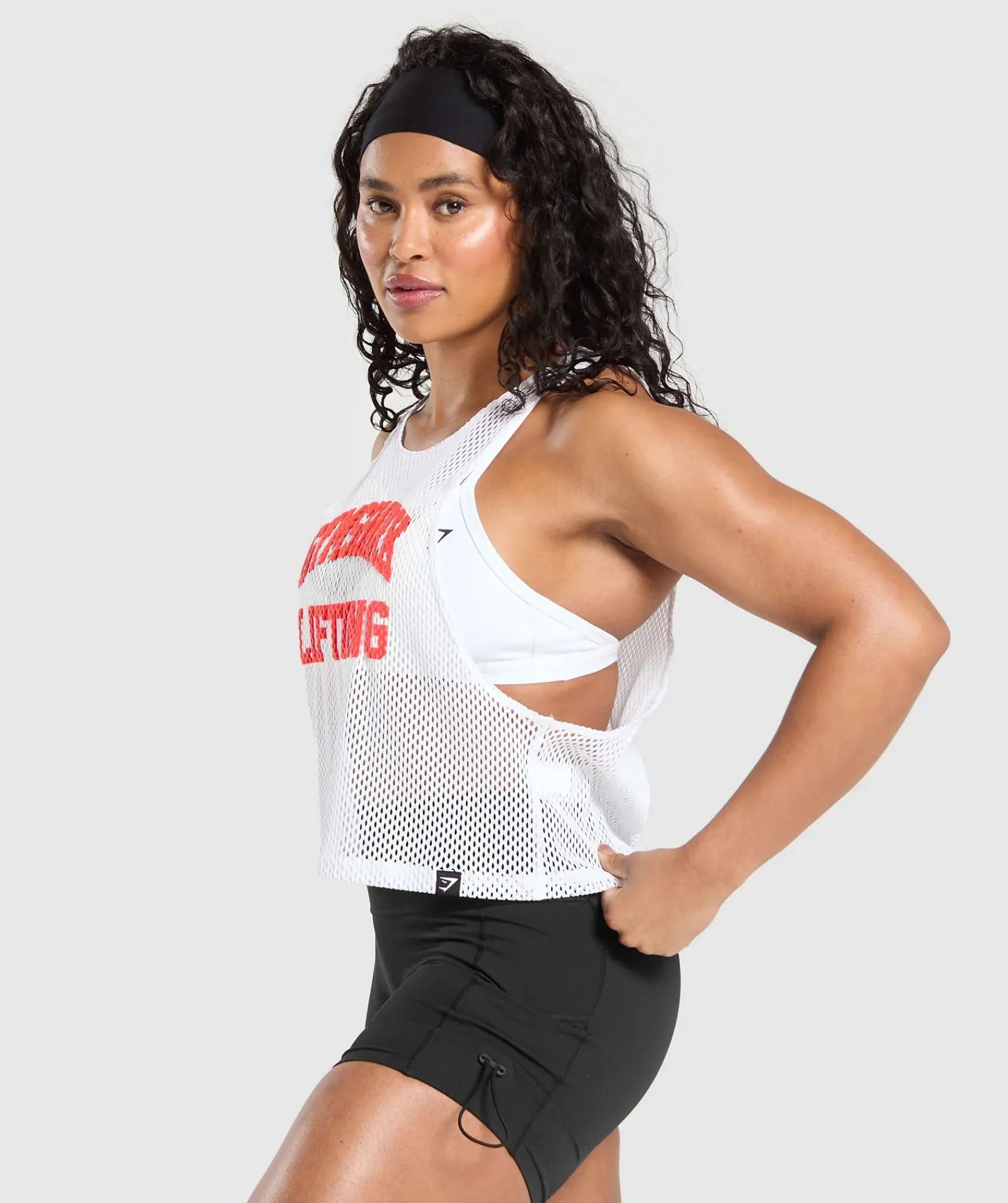 DAMES Gymshark Tanktops*Rest Day Mesh Midi Tank
