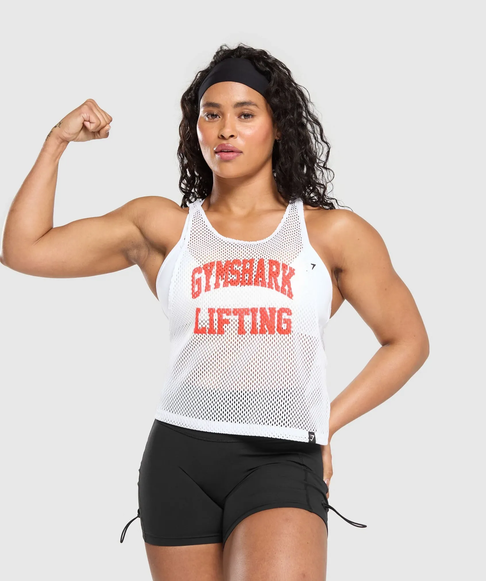 DAMES Gymshark Tanktops*Rest Day Mesh Midi Tank
