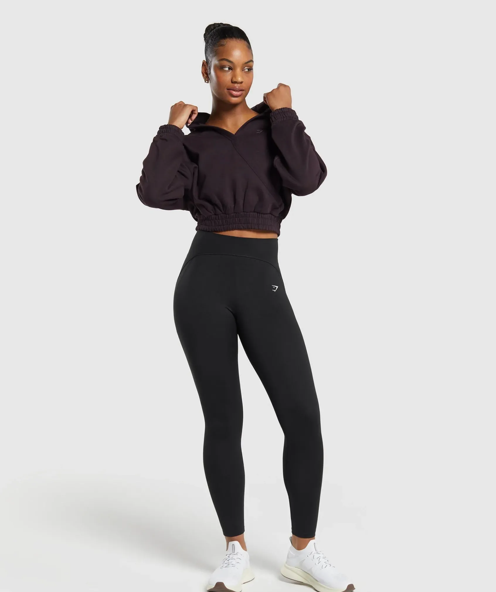 DAMES Gymshark Hoodies & Truien*Rest Day Midi Pullover