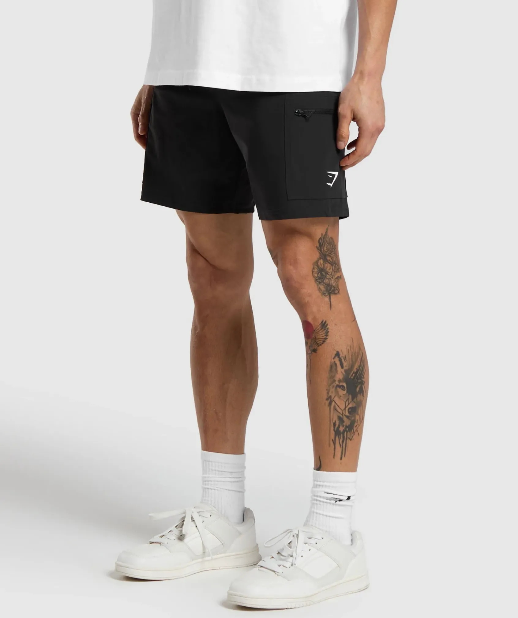 Heren Gymshark Shorts|Cargobroeken*Rest Day 6" Cargo Shorts