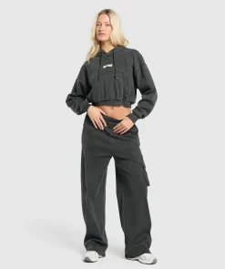 DAMES Gymshark Hoodies & Truien*Rest Day Ribbed Hoodie