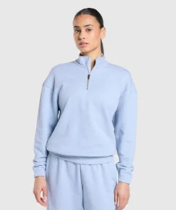 DAMES Gymshark Sportjacks|Hoodies & Truien*Rest Day Sweats 2.0 1/4 Zip Pullover