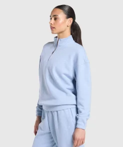 DAMES Gymshark Sportjacks|Hoodies & Truien*Rest Day Sweats 2.0 1/4 Zip Pullover