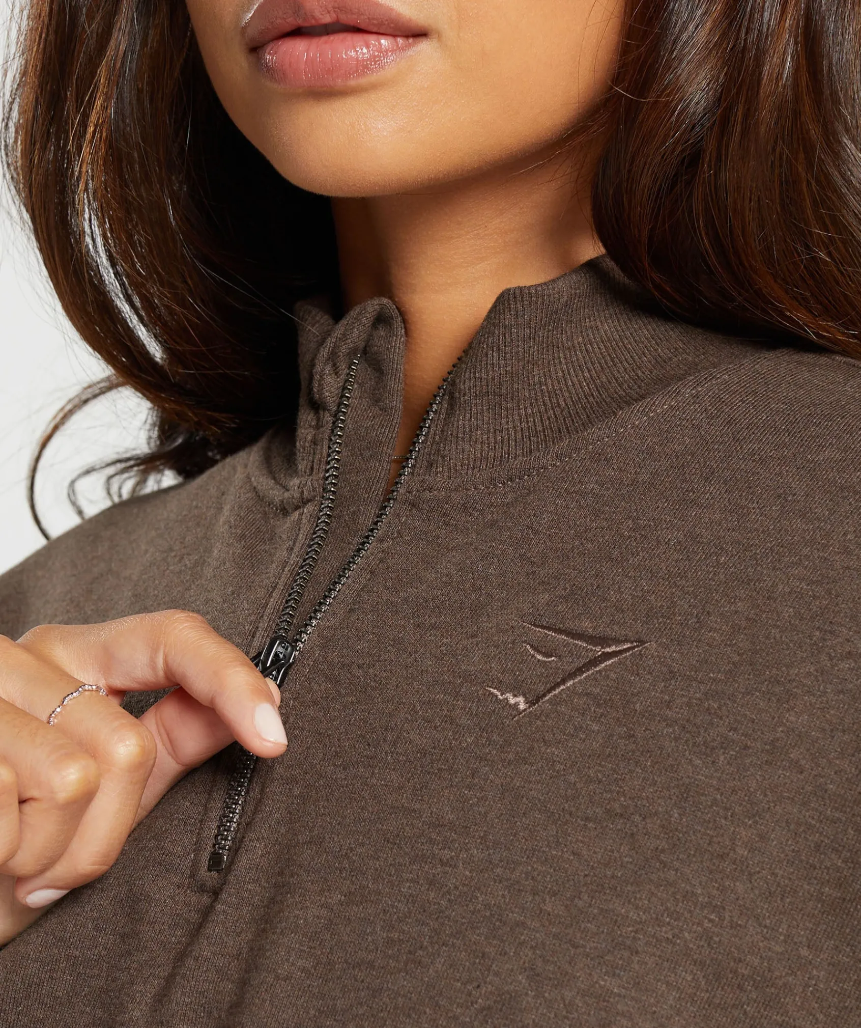 DAMES Gymshark Hoodies & Truien*Rest Day Sweats 1/2 Zip Pullover