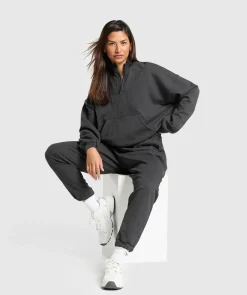 DAMES Gymshark Bedekkende Sportkleding|Sportjacks*Rest Day Sweats 1/2 Zip Pullover