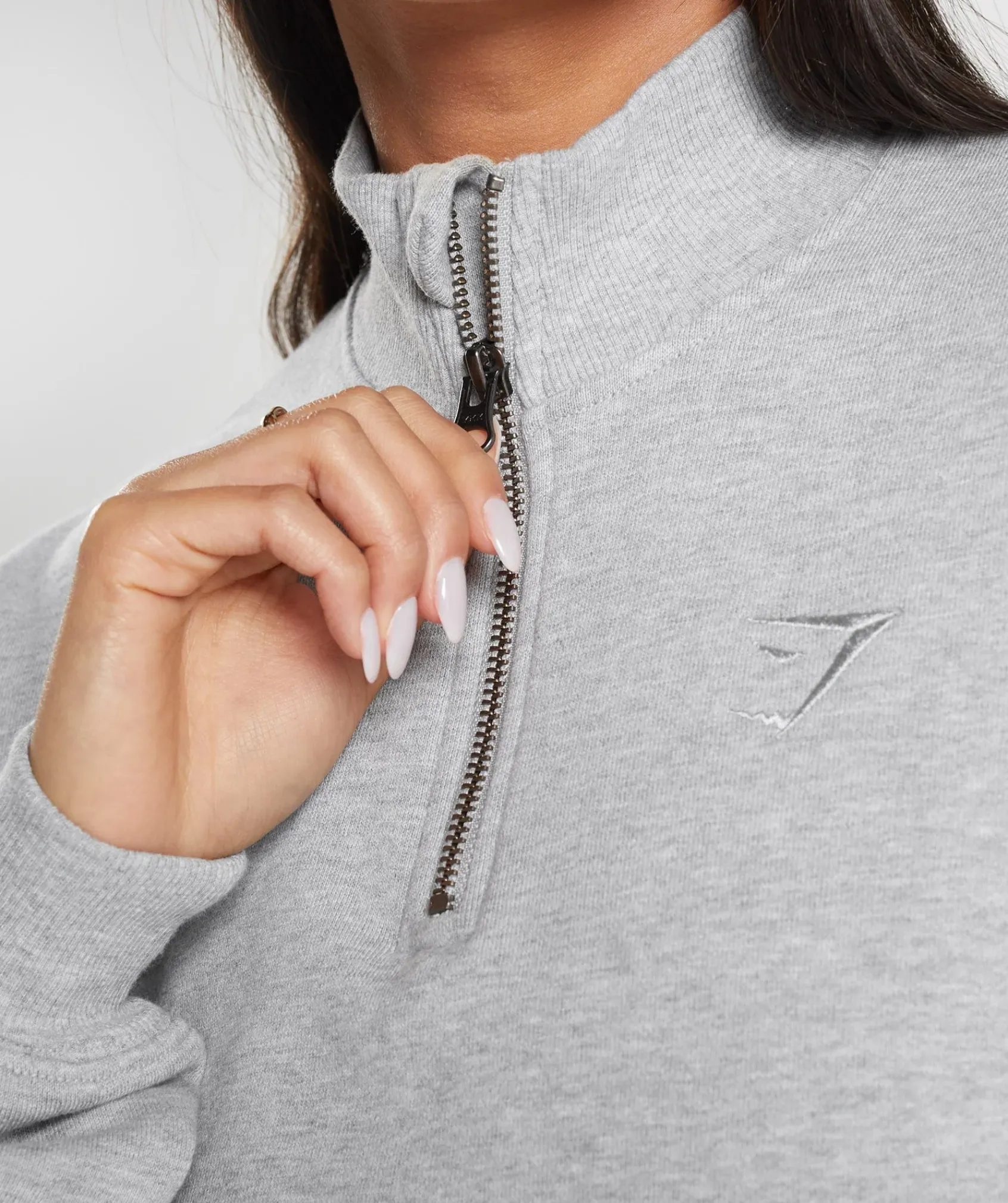 DAMES Gymshark Sportjacks|Hoodies & Truien*Rest Day Sweats 1/2 Zip Pullover