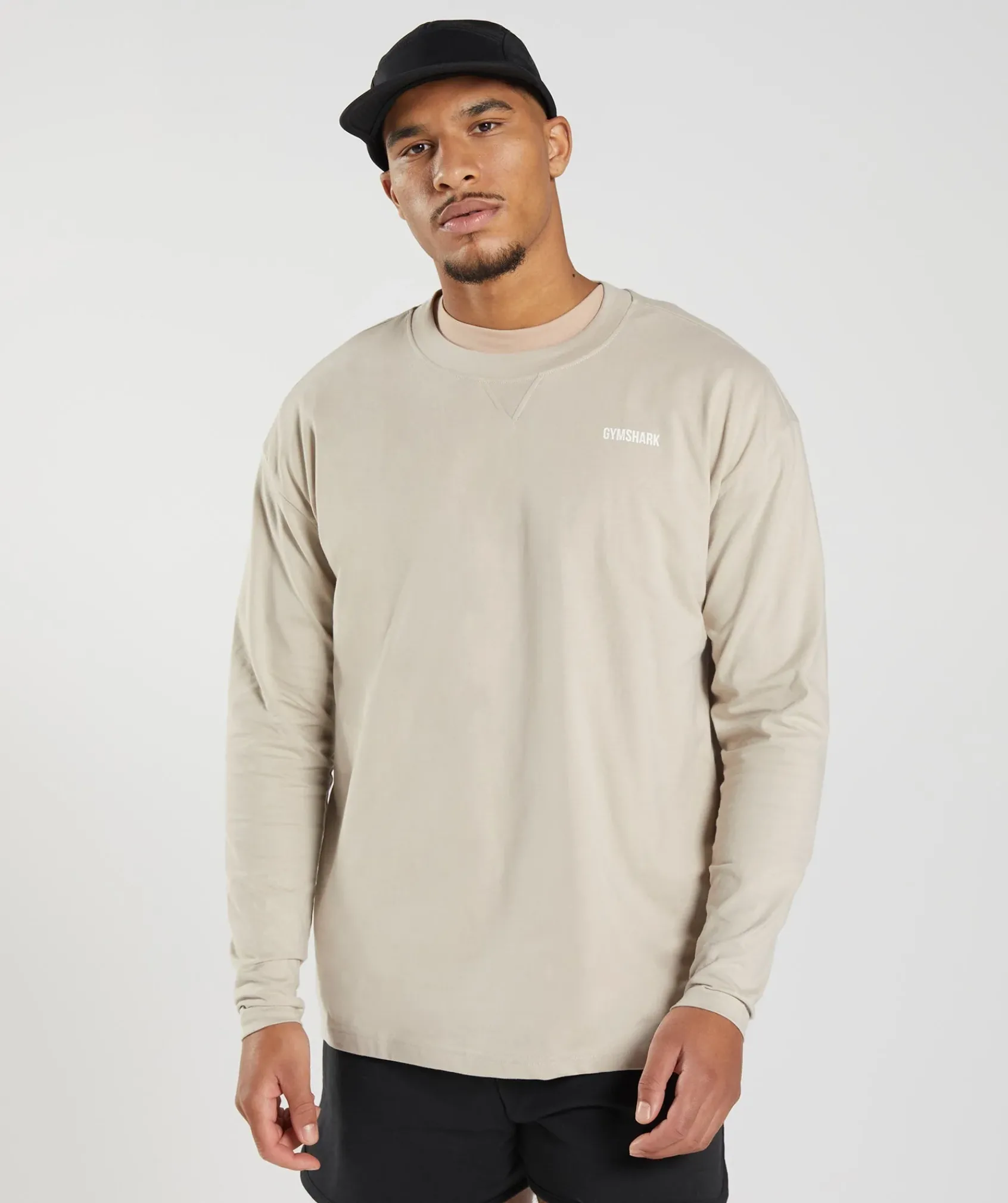 Heren Gymshark T-shirts*Rest Day Sweats Long Sleeve T-Shirt