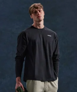 Heren Gymshark T-shirts*Rest Day Sweats Long Sleeve T-Shirt