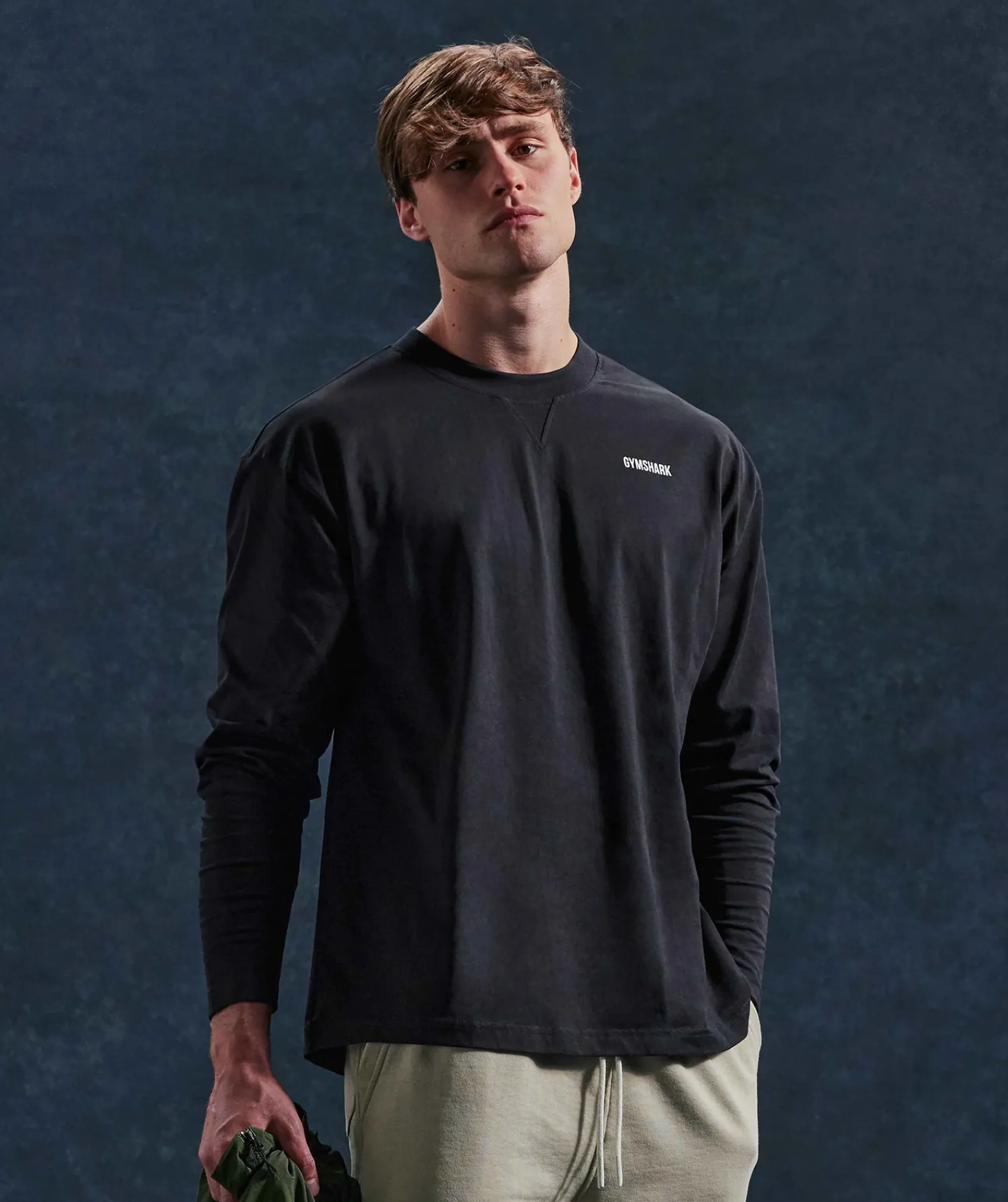 Heren Gymshark T-shirts*Rest Day Sweats Long Sleeve T-Shirt