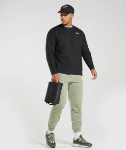 Heren Gymshark T-shirts*Rest Day Sweats Long Sleeve T-Shirt