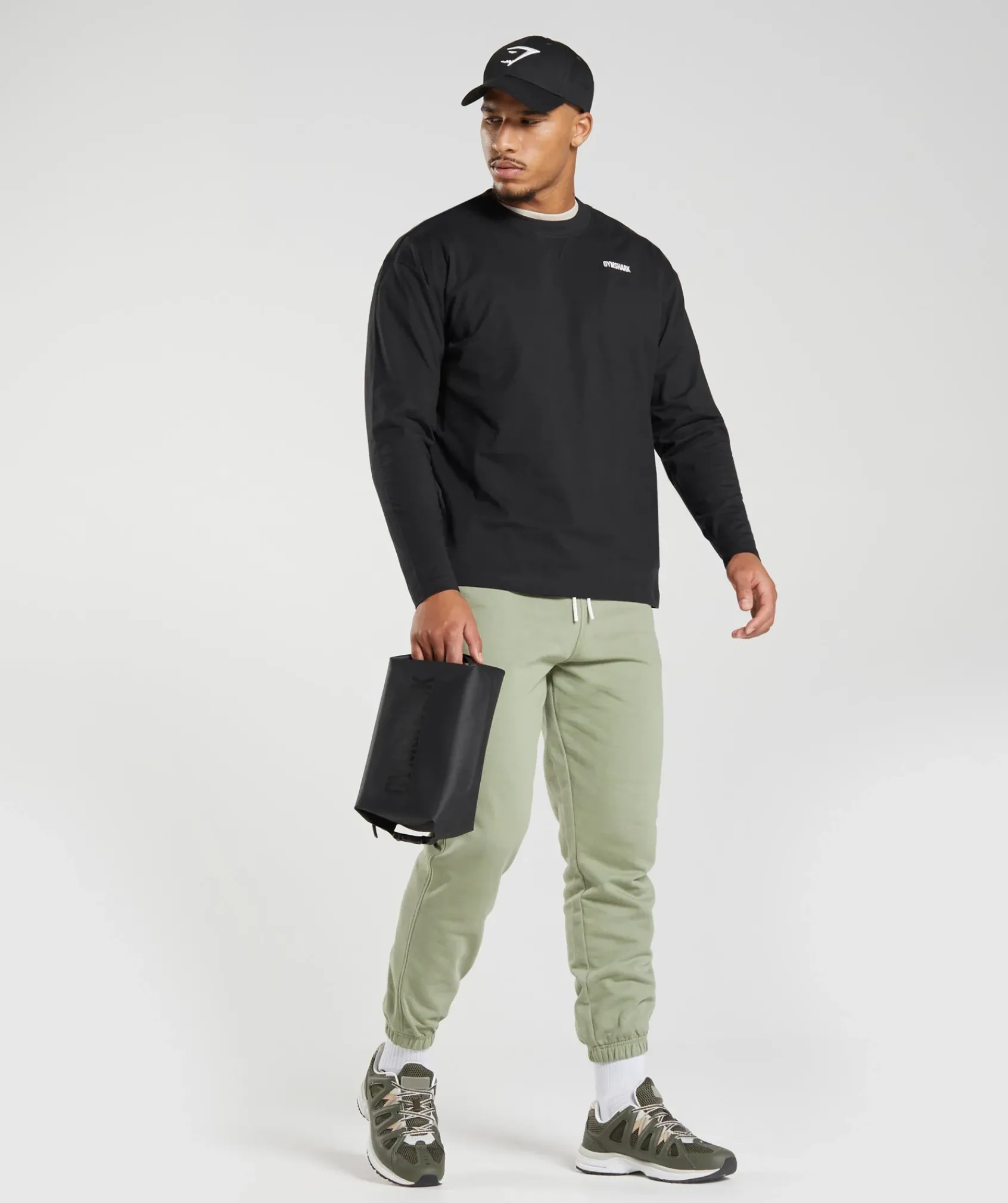Heren Gymshark T-shirts*Rest Day Sweats Long Sleeve T-Shirt