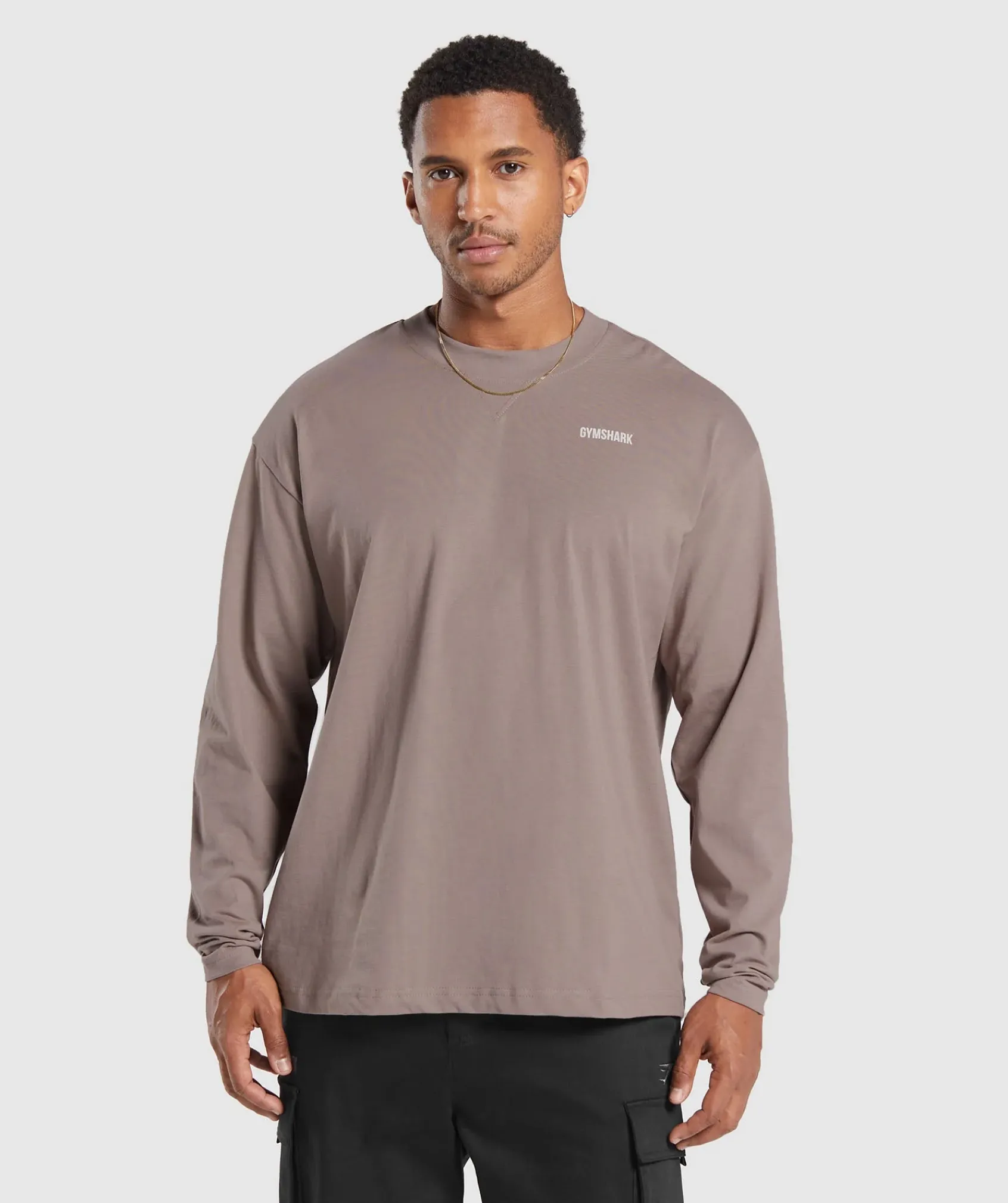 Heren Gymshark T-shirts*Rest Day Sweats Long Sleeve T-Shirt