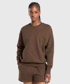 DAMES Gymshark Bedekkende Sportkleding|Hoodies & Truien*Rest Day Sweats Oversized Crew