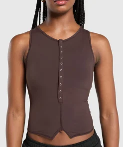DAMES Gymshark Croptops|Tanktops*Rest Day Tank With Shelf