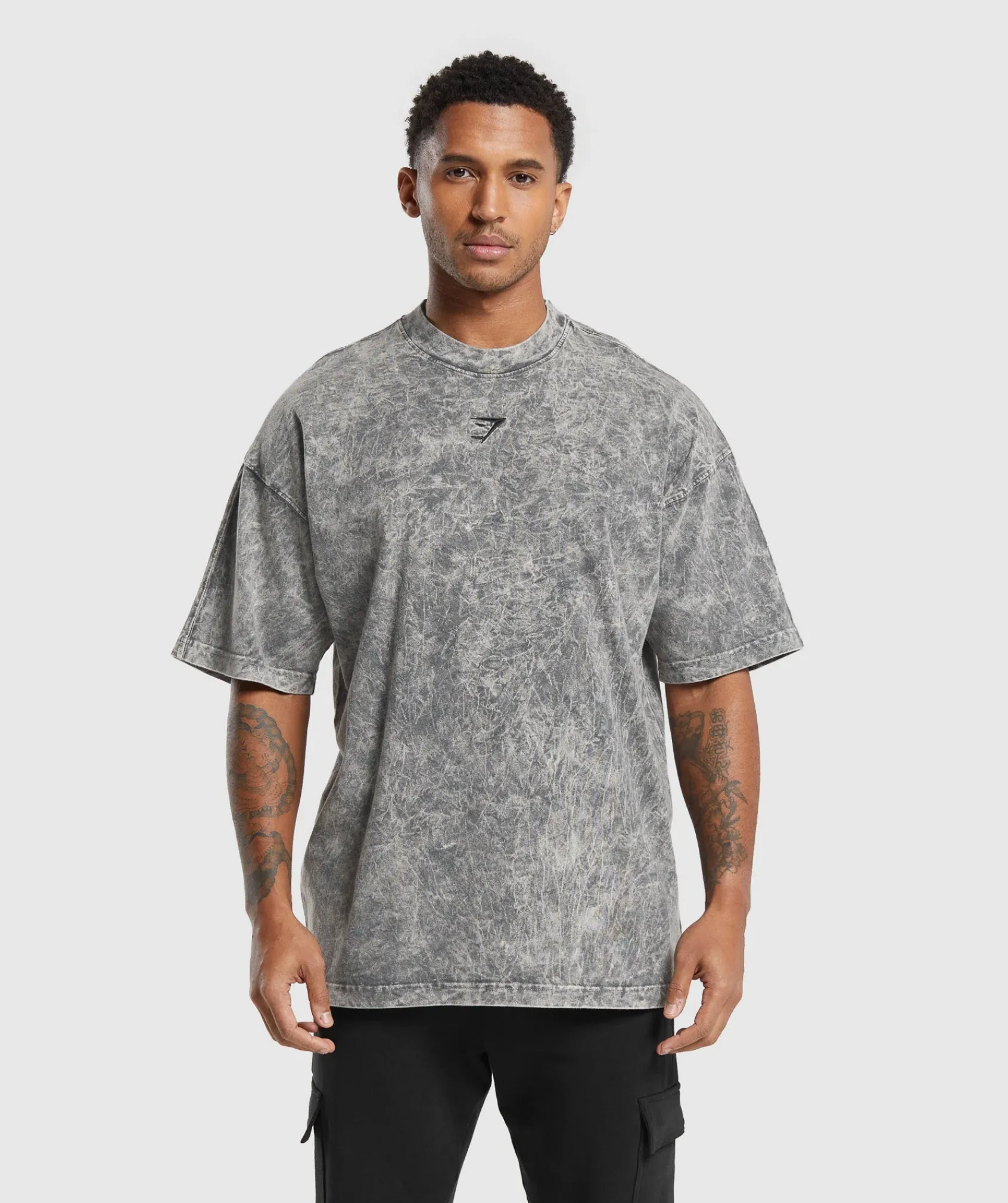 Heren Gymshark T-shirts*Rest Day Washed T-Shirt