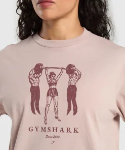 DAMES Gymshark Bedekkende Sportkleding|T-shirts*Retro Lifting Long Sleeve T-Shirt