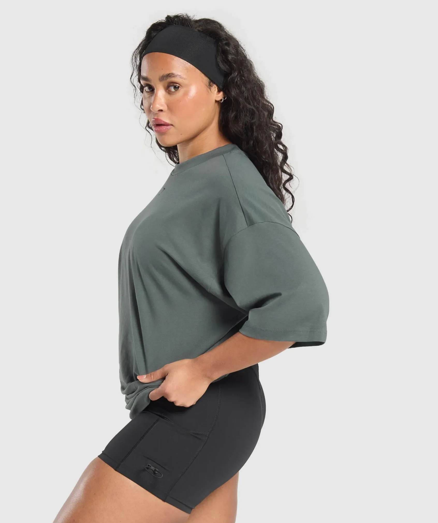 DAMES Gymshark Bedekkende Sportkleding|T-shirts*Retro Lifting Oversized T-Shirt