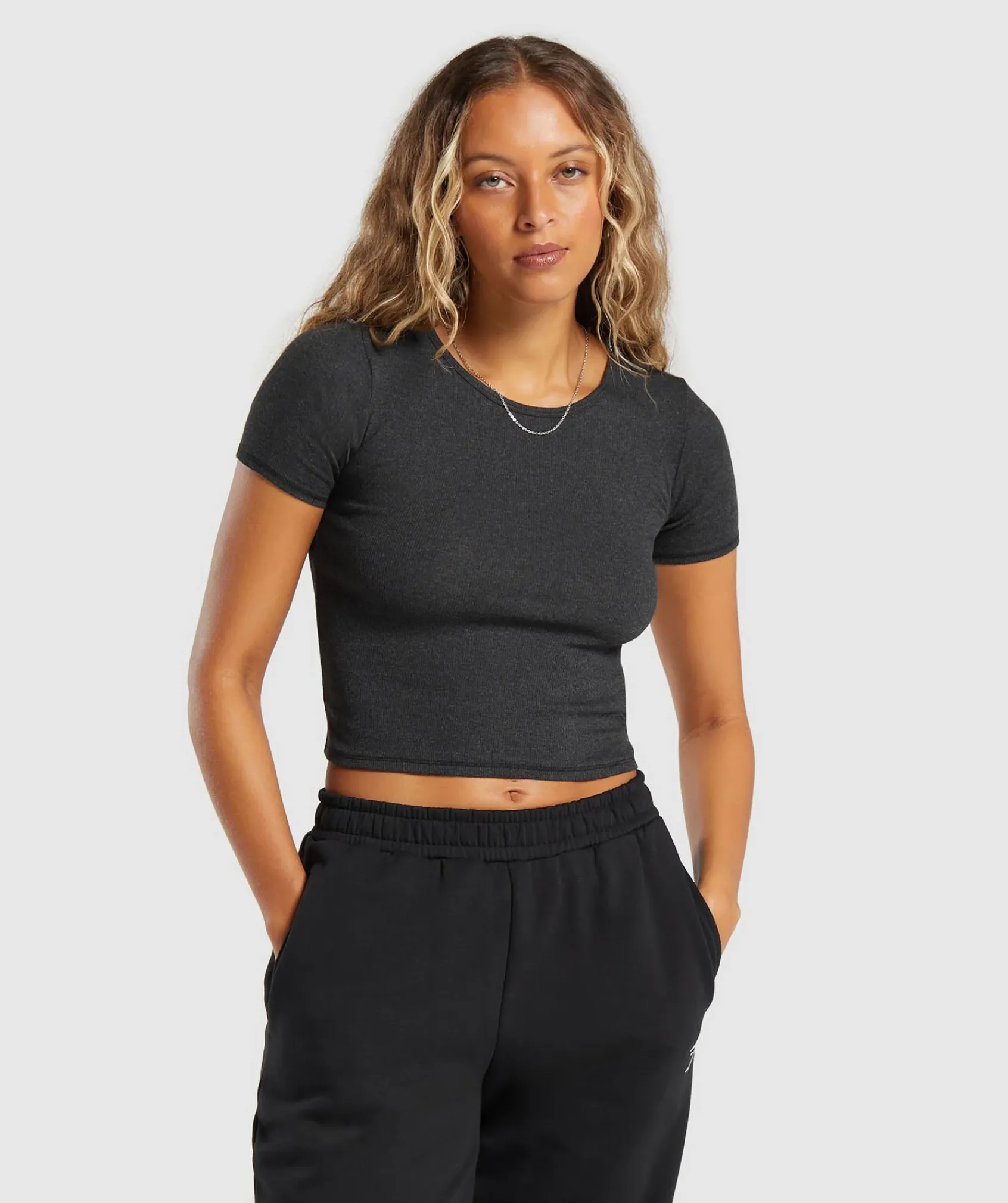 DAMES Gymshark Ondergoed|Dames Ondergoed*Rib T-Shirt