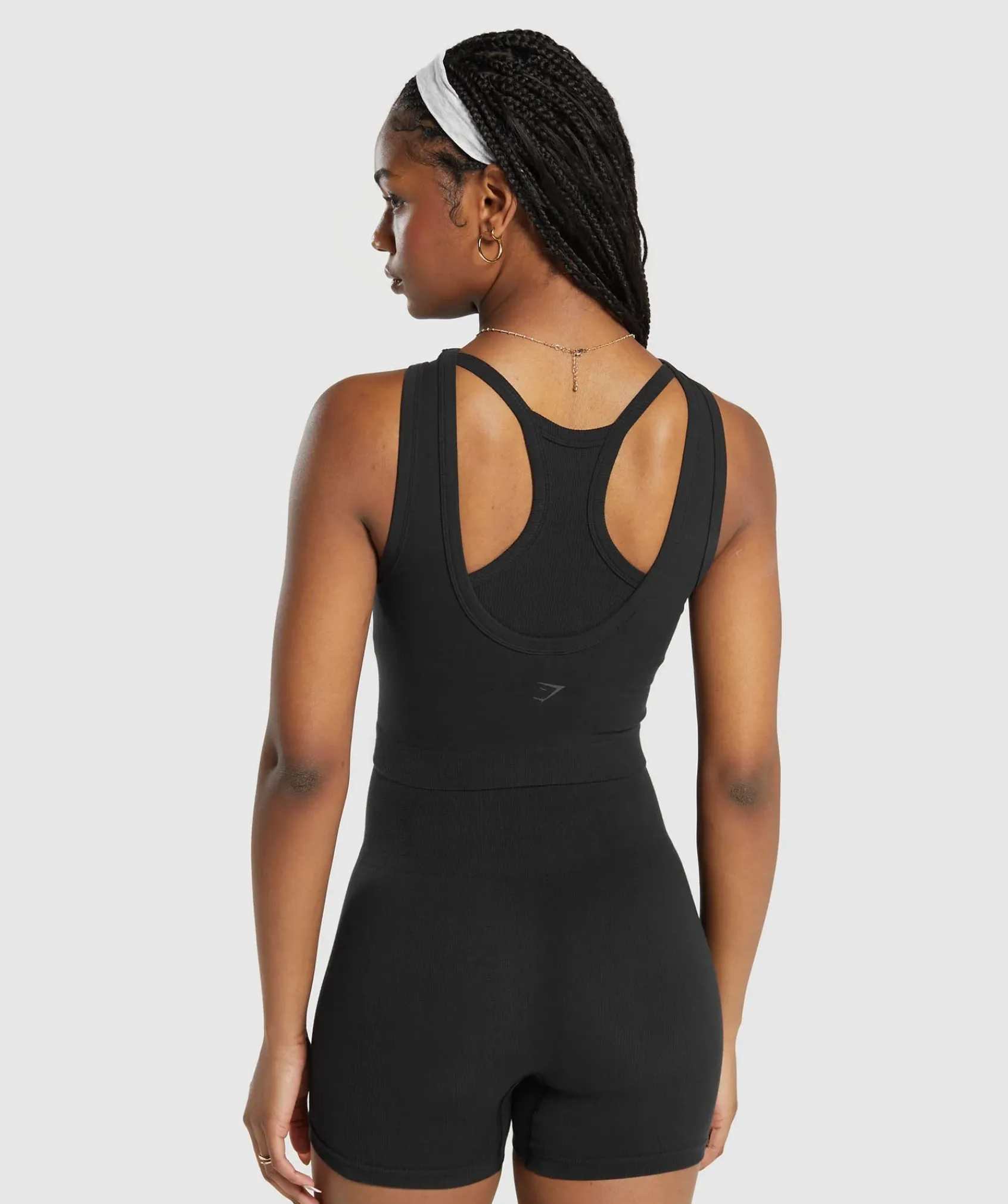 DAMES Gymshark Croptops|T-shirts*Ribbed Cotton Seamless Body Fit Tank