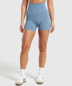 DAMES Gymshark Shorts*Ribbed Cotton Seamless Shorts