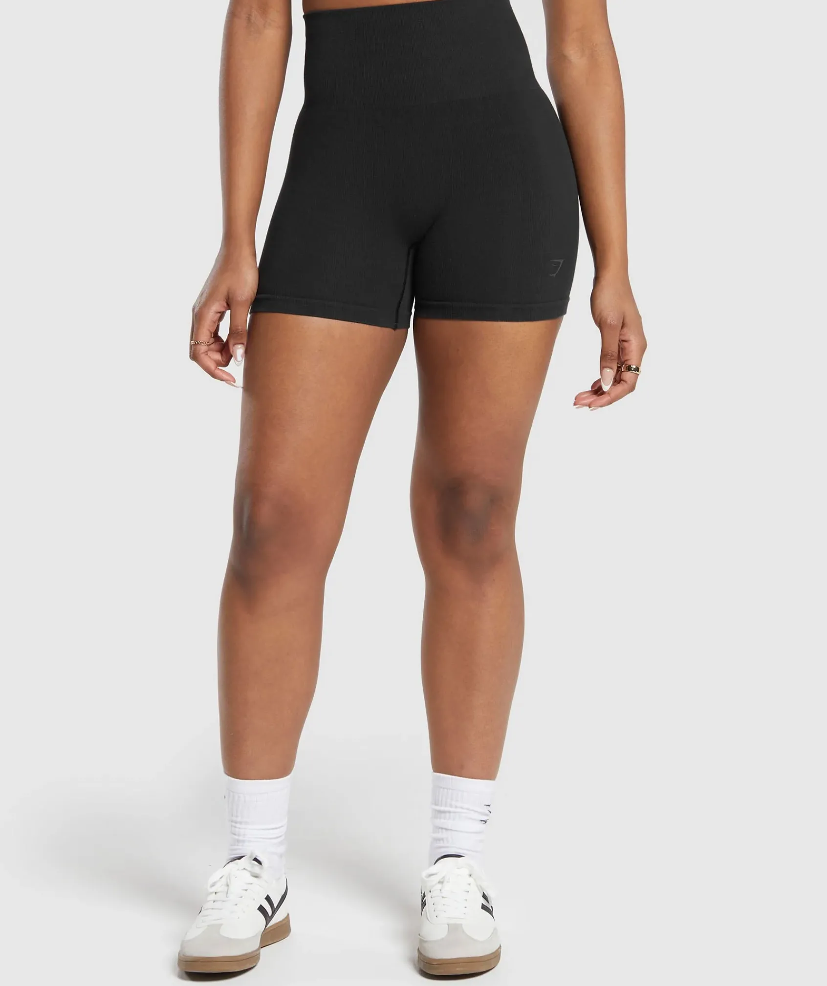 DAMES Gymshark Shorts*Ribbed Cotton Seamless Shorts