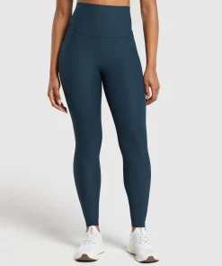 DAMES Gymshark Leggings|Hoog Getailleerd*Ribbed Legging