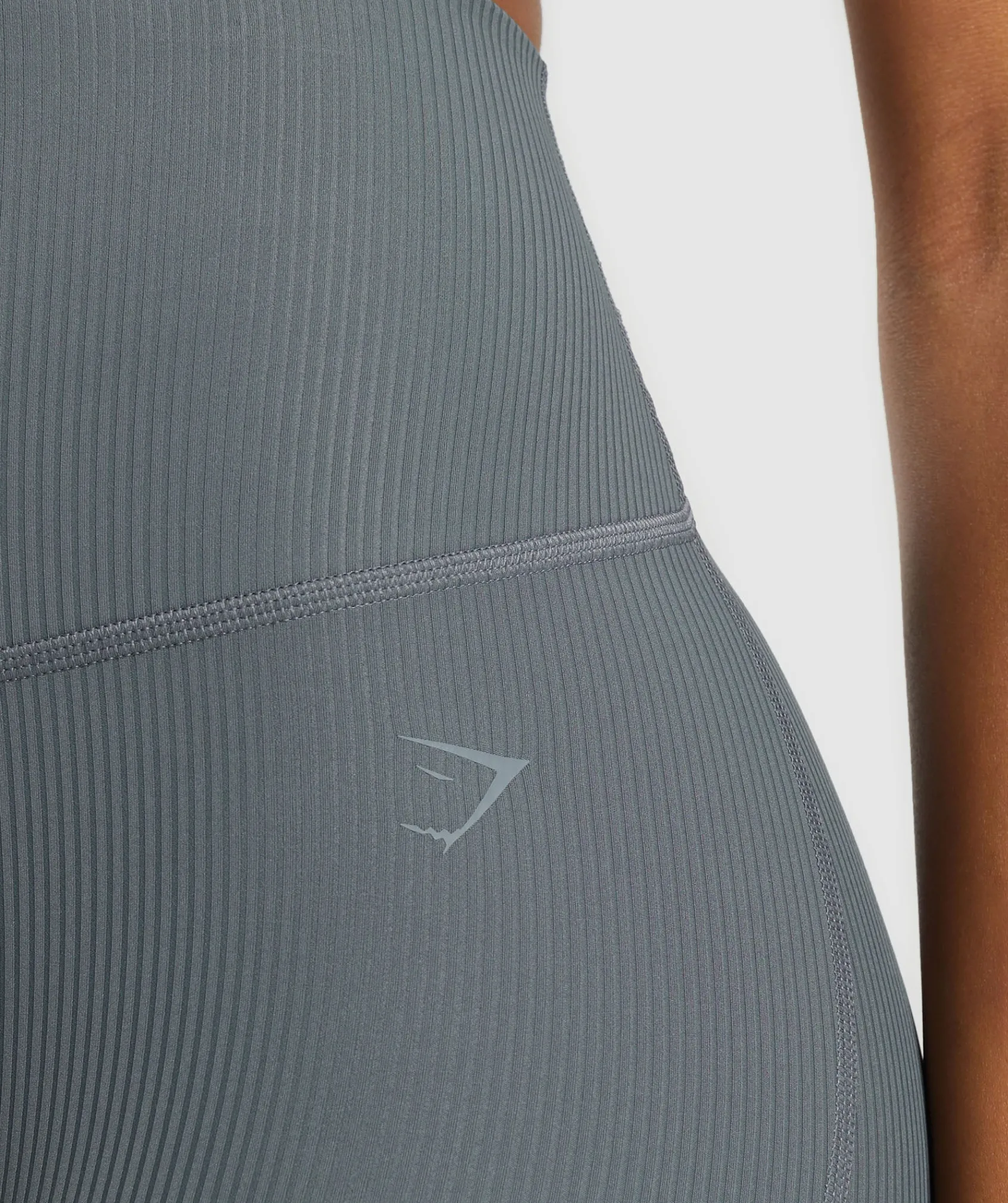 DAMES Gymshark Bedekkende Sportkleding|Leggings*Ribbed Leggings