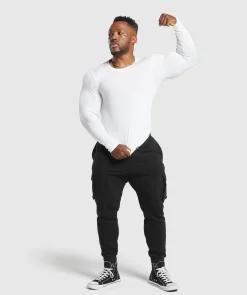 Heren Gymshark Ondergoed & Basics|Heren Ondergoed*Ribbed Long Sleeve T-Shirt