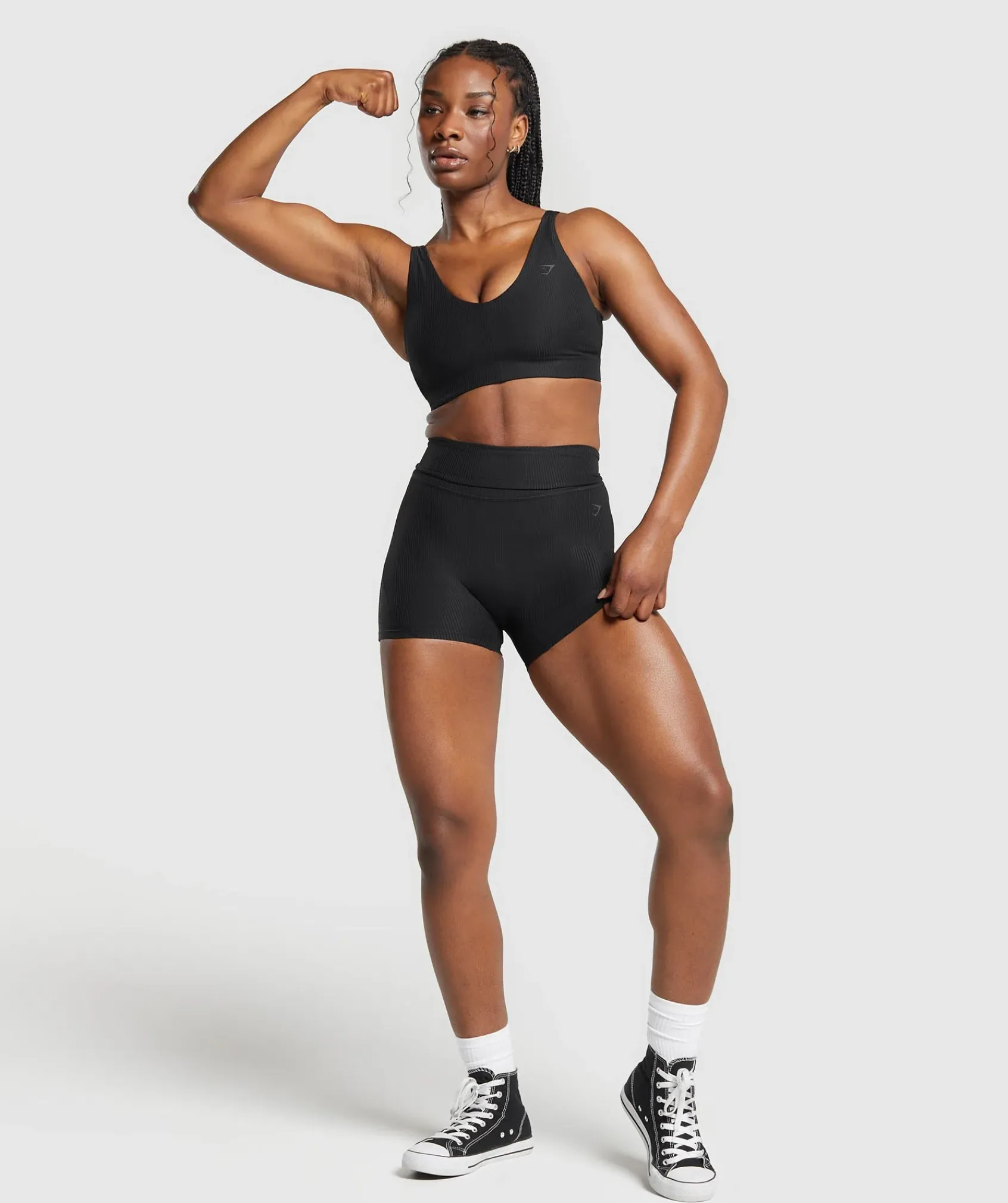 DAMES Gymshark Shorts*Ribbed Shorts