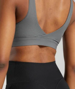 DAMES Gymshark Sport-bh's*Ribbed Sports Bra