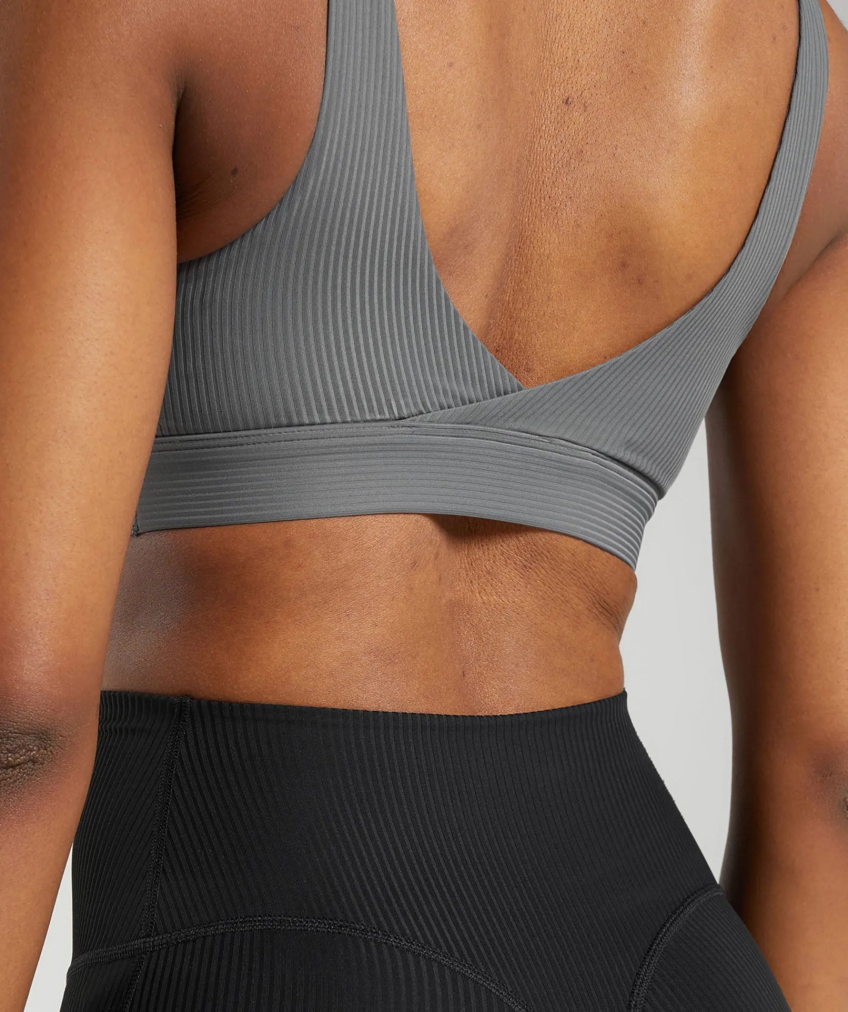 DAMES Gymshark Sport-bh's*Ribbed Sports Bra