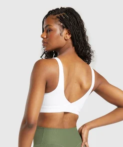 DAMES Gymshark Bedekkende Sportkleding|Sport-bh's*Ribbed Sports Bra