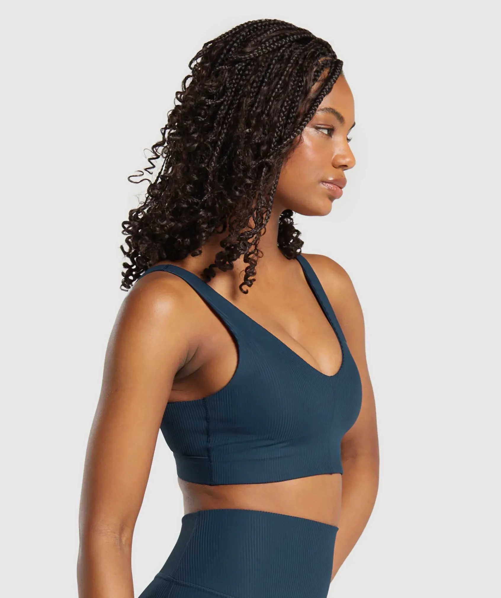 DAMES Gymshark Sport-bh's*Ribbed Sports Bra