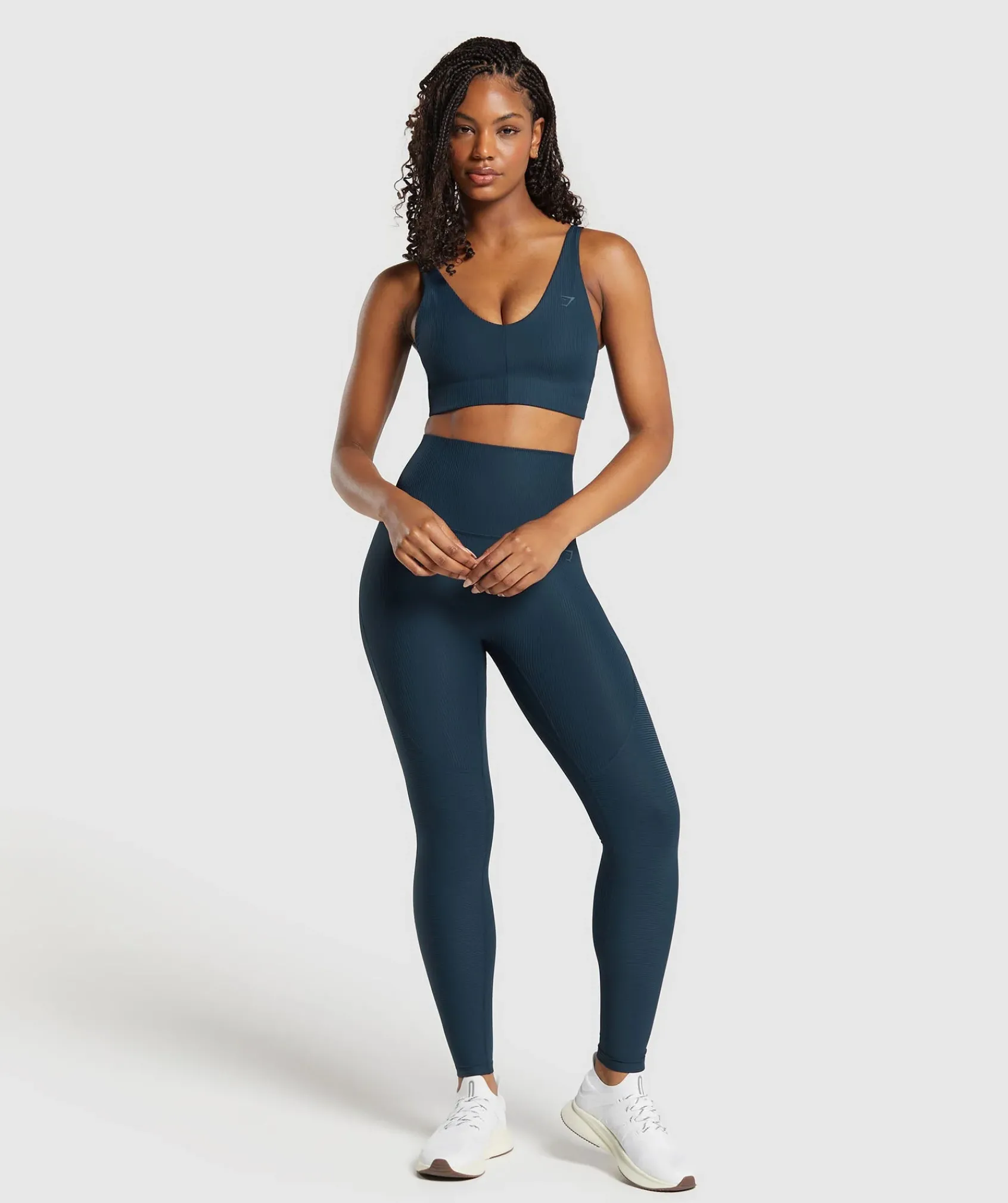 DAMES Gymshark Sport-bh's*Ribbed Sports Bra