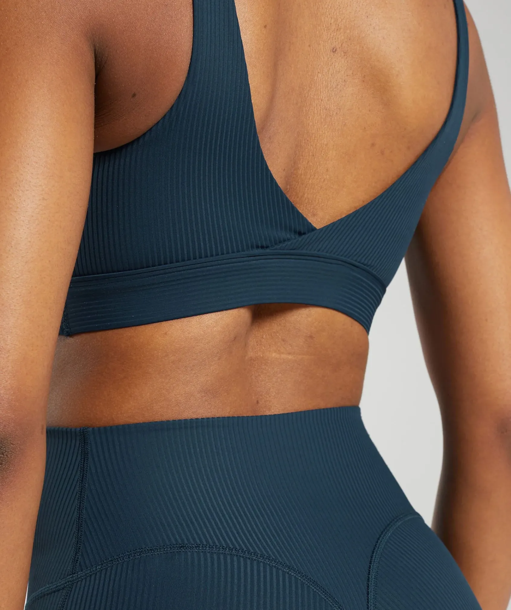DAMES Gymshark Sport-bh's*Ribbed Sports Bra