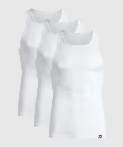 Heren Gymshark Ondergoed & Basics|Heren Ondergoed*Ribbed Tank 3 Pack
