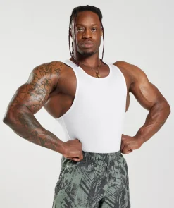 Heren Gymshark Ondergoed & Basics|Heren Ondergoed*Ribbed Tank 3pk