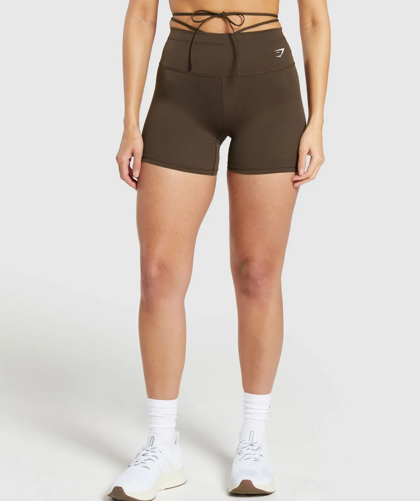 DAMES Gymshark Shorts*Ribbon Tie Waisted Short